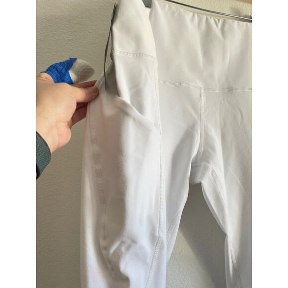NWT Ododos White 7/8 Leggings with pockets Size 2x - Picture 6 of 10